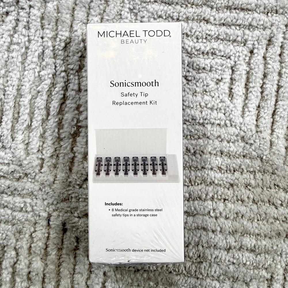 Michael Todd Sonicsmooth Replacement Kit 8ct Tips Skincare Tool Beauty